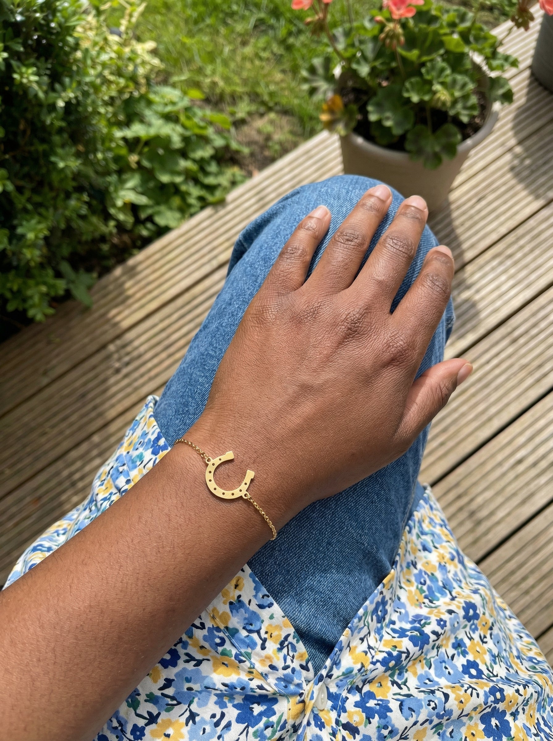 Cheval Gold Chain Bracelet