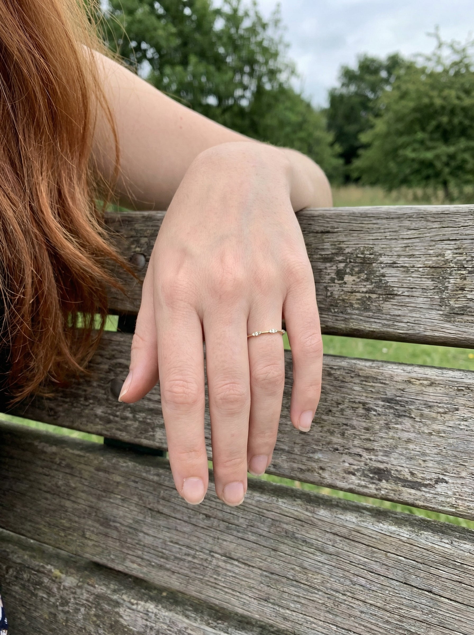 Nova 18K Gold CZ Eternity Ring