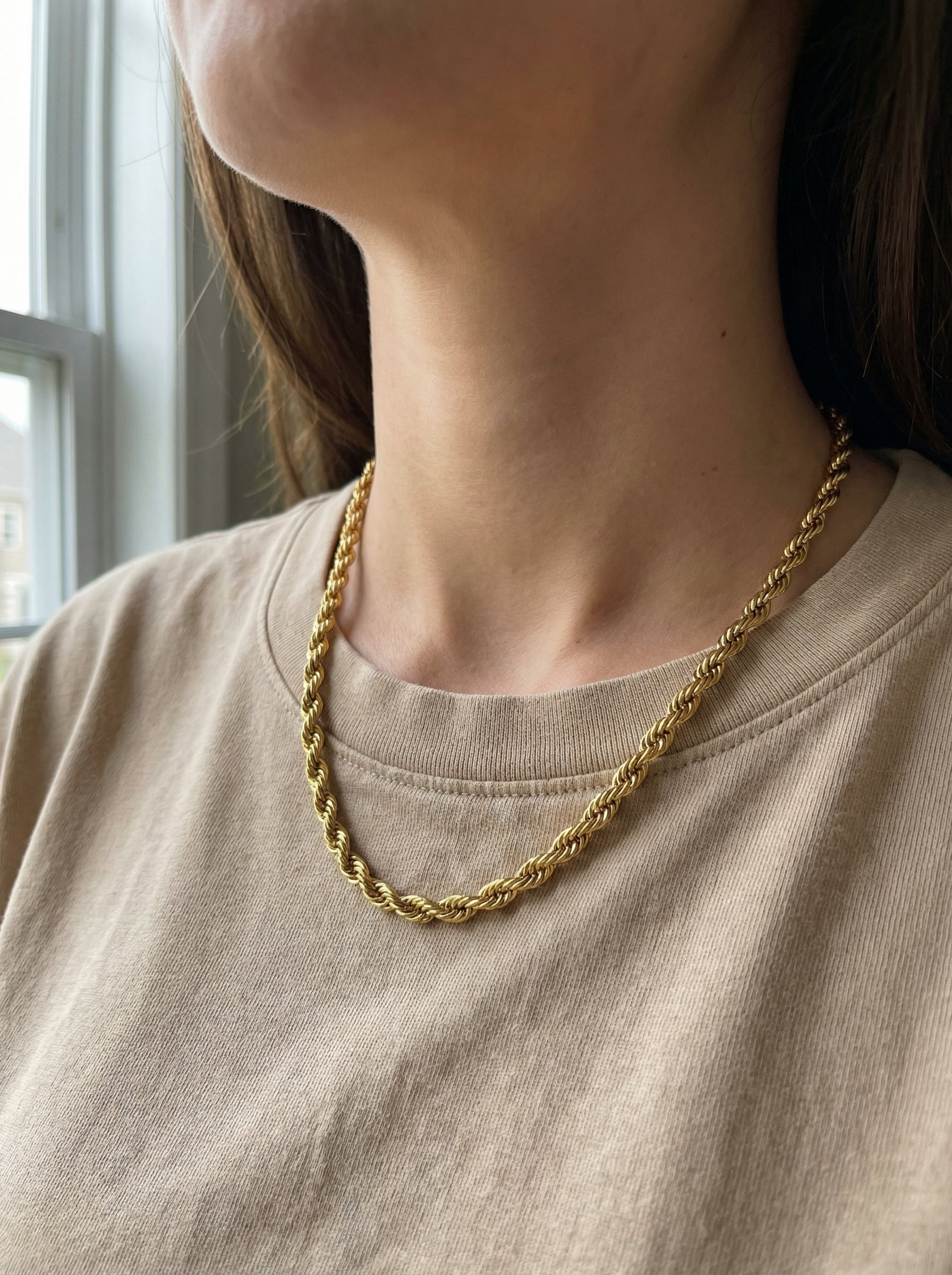 Luxe 18K Gold Layering Chain