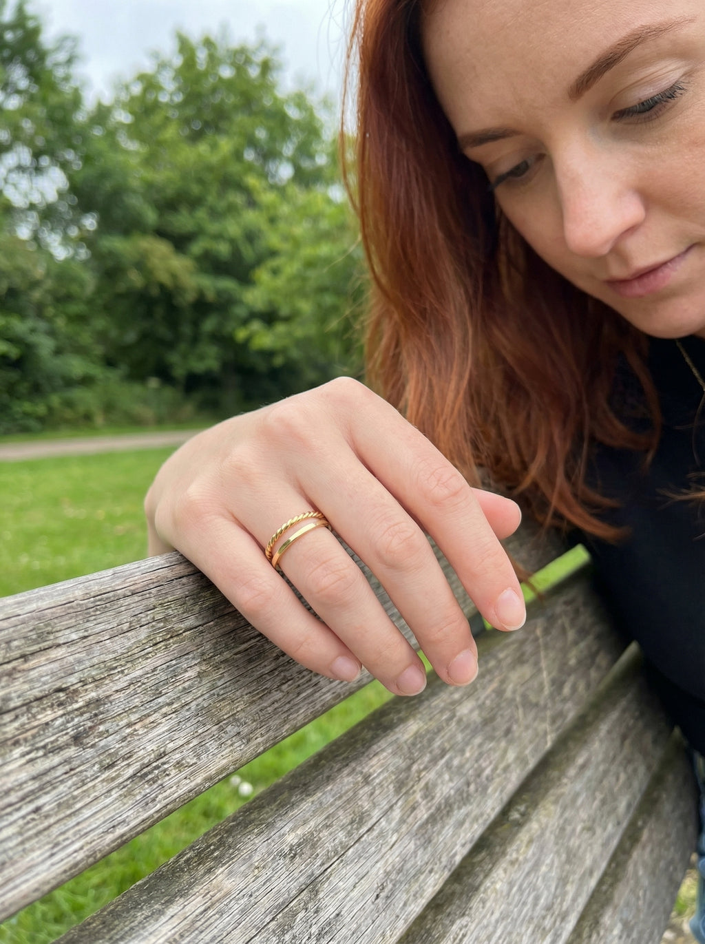 Luxe Double Band Ring