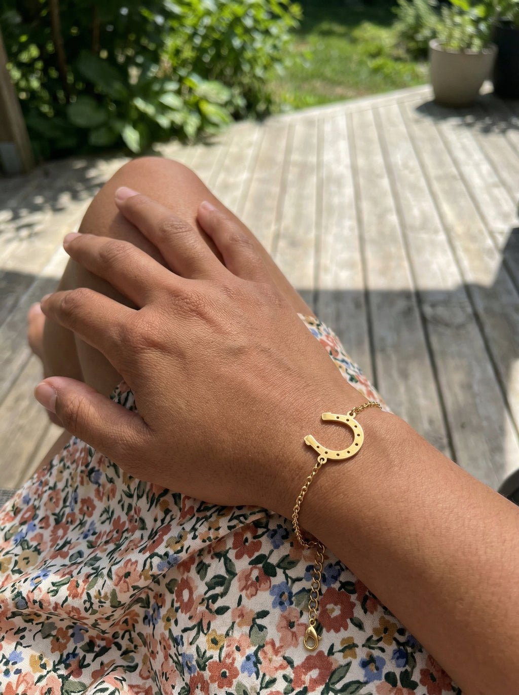 Cheval Gold Chain Bracelet