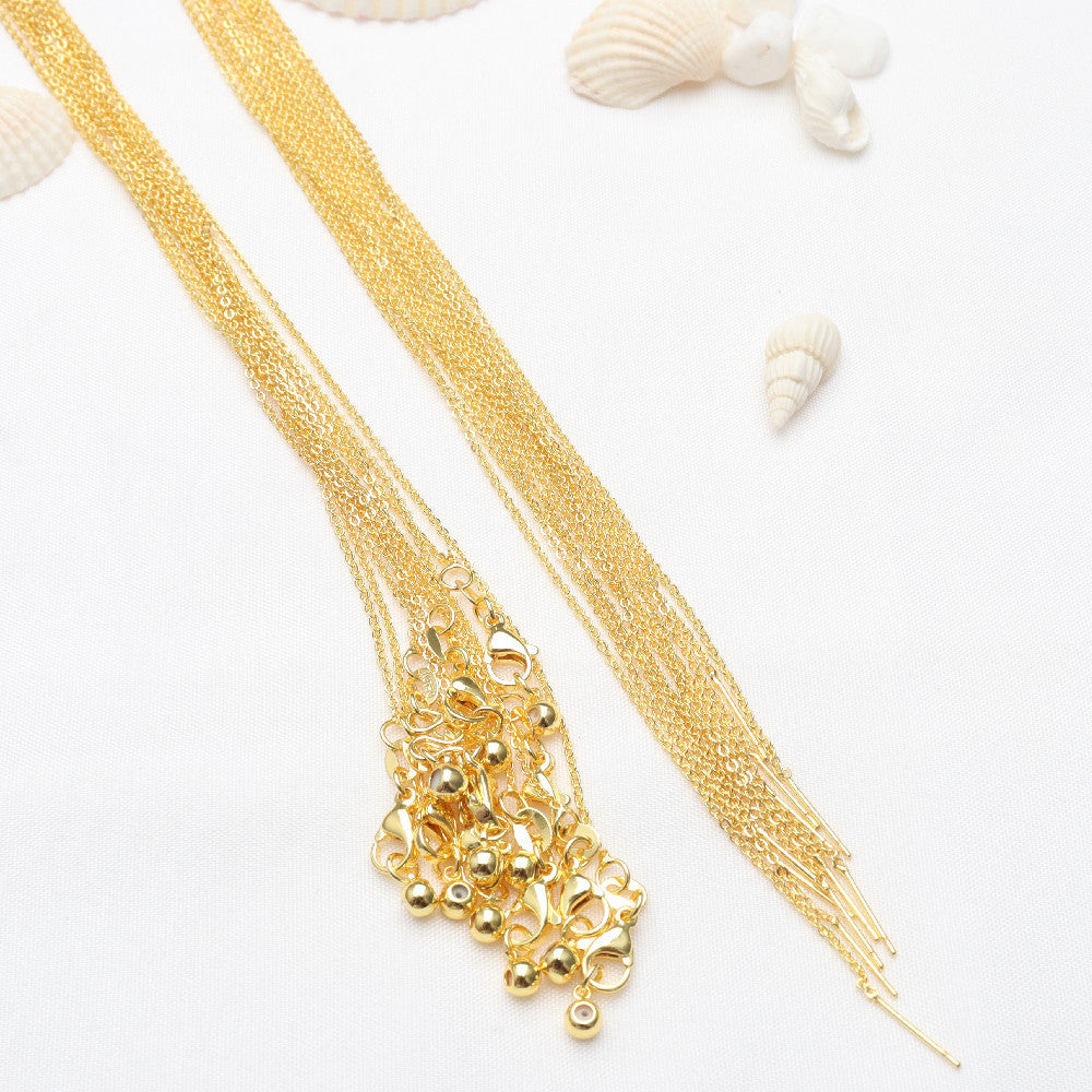 Classic Gold Link Necklace