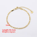 Monaco Gold Cuban Bracelet