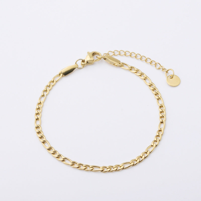 Monaco Gold Cuban Bracelet