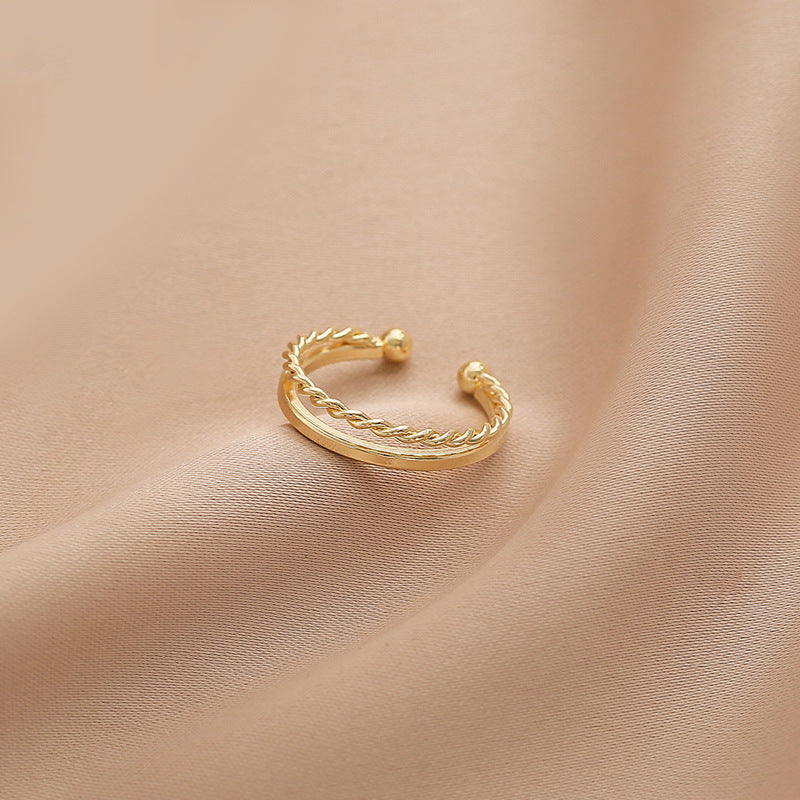 Luxe Double Band Ring
