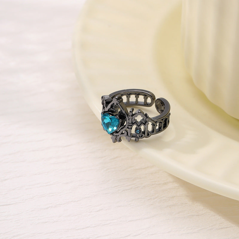 Bijou Noir Crystal Ring