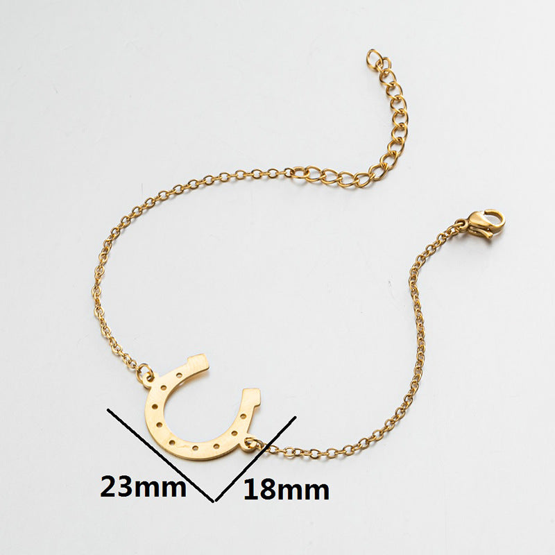 Cheval Gold Chain Bracelet