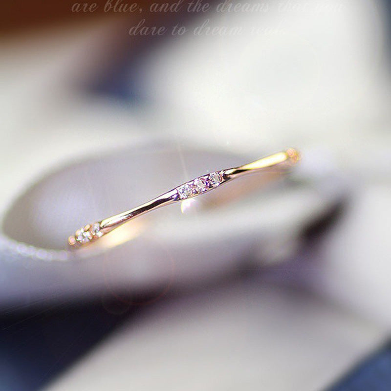 Nova 18K Gold CZ Eternity Ring