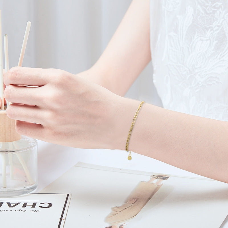 Monaco Gold Cuban Bracelet