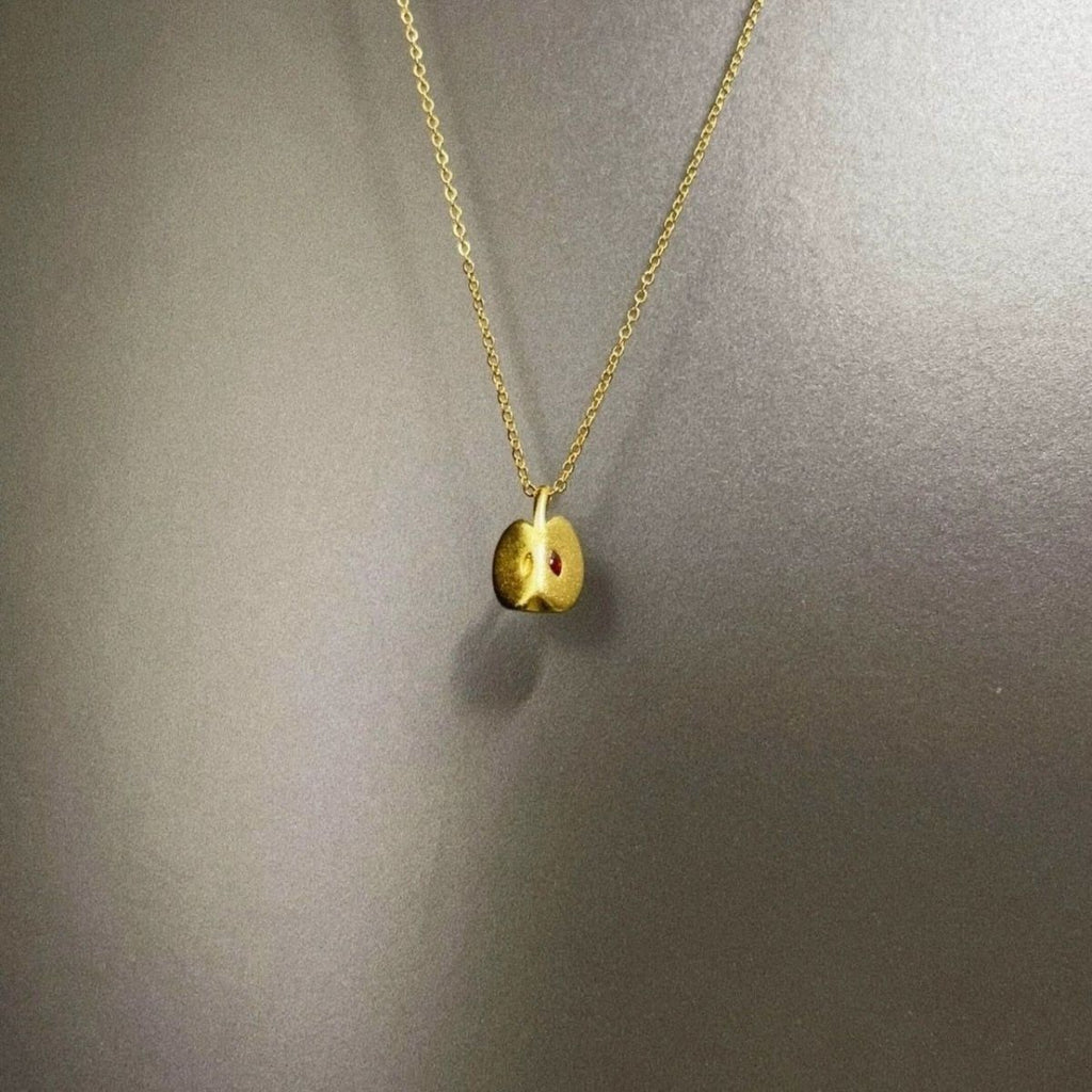Eden Apple Charm Necklace
