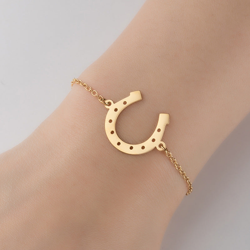 Cheval Gold Chain Bracelet