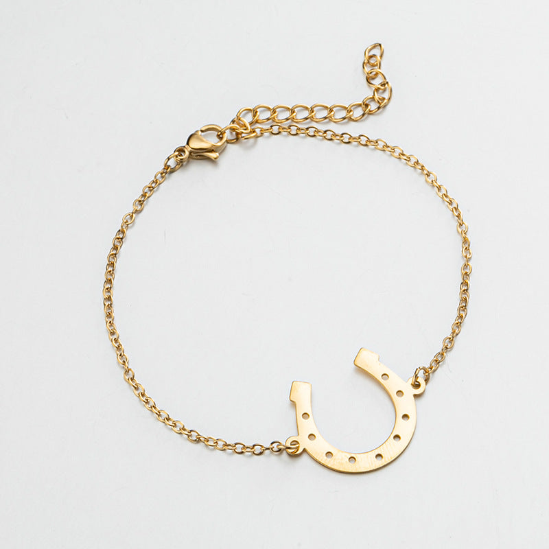 Cheval Gold Chain Bracelet