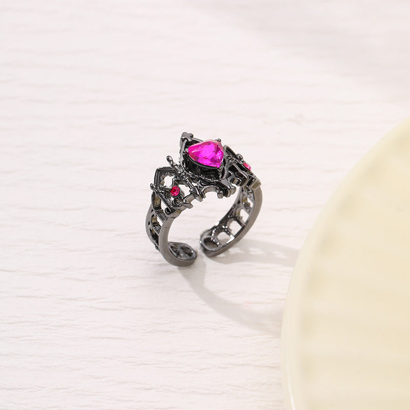 Bijou Noir Crystal Ring