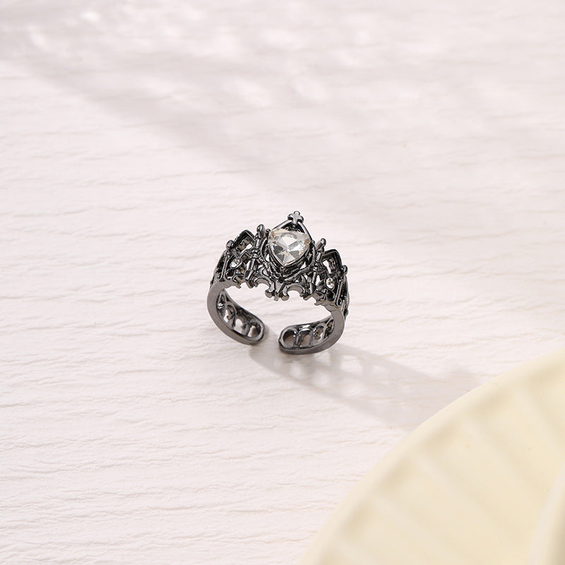 Bijou Noir Crystal Ring