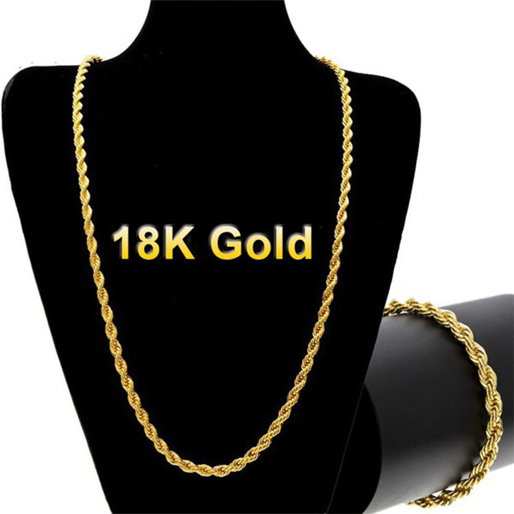 Luxe 18K Gold Layering Chain