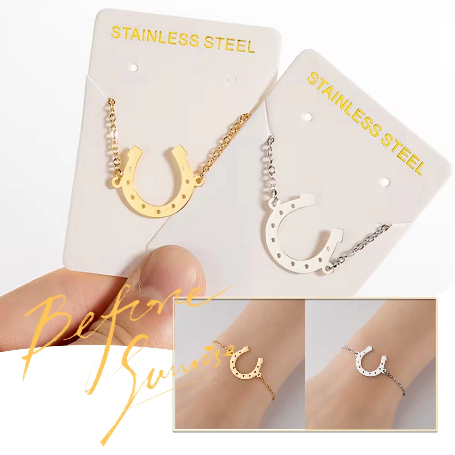 Cheval Gold Chain Bracelet