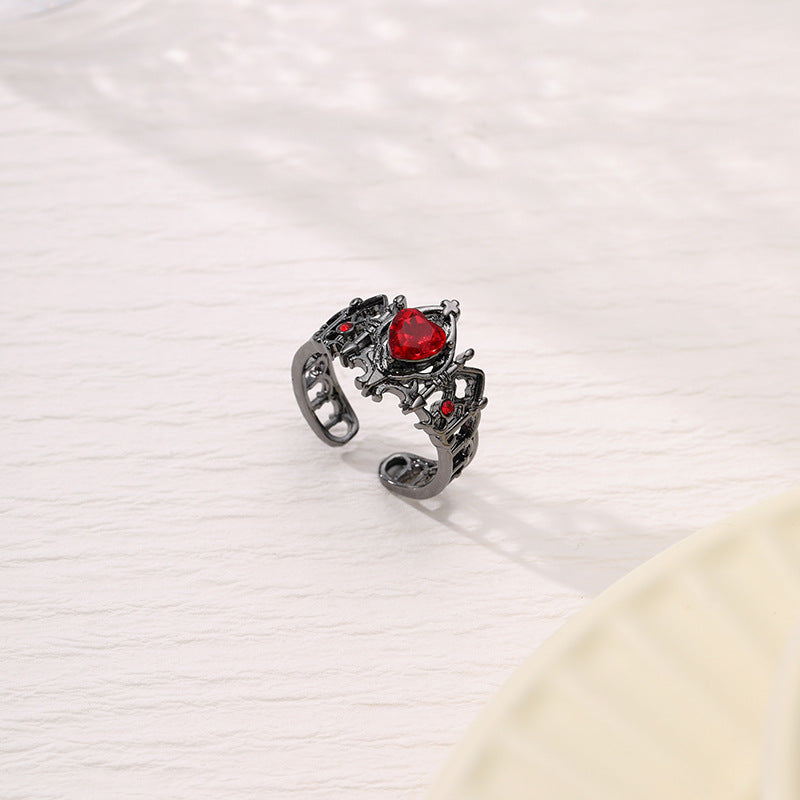 Bijou Noir Crystal Ring