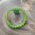 Jade Crystal Bead Bracelet