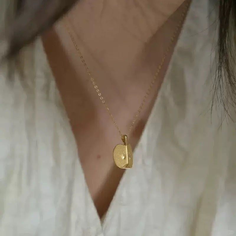 Eden Apple Charm Necklace