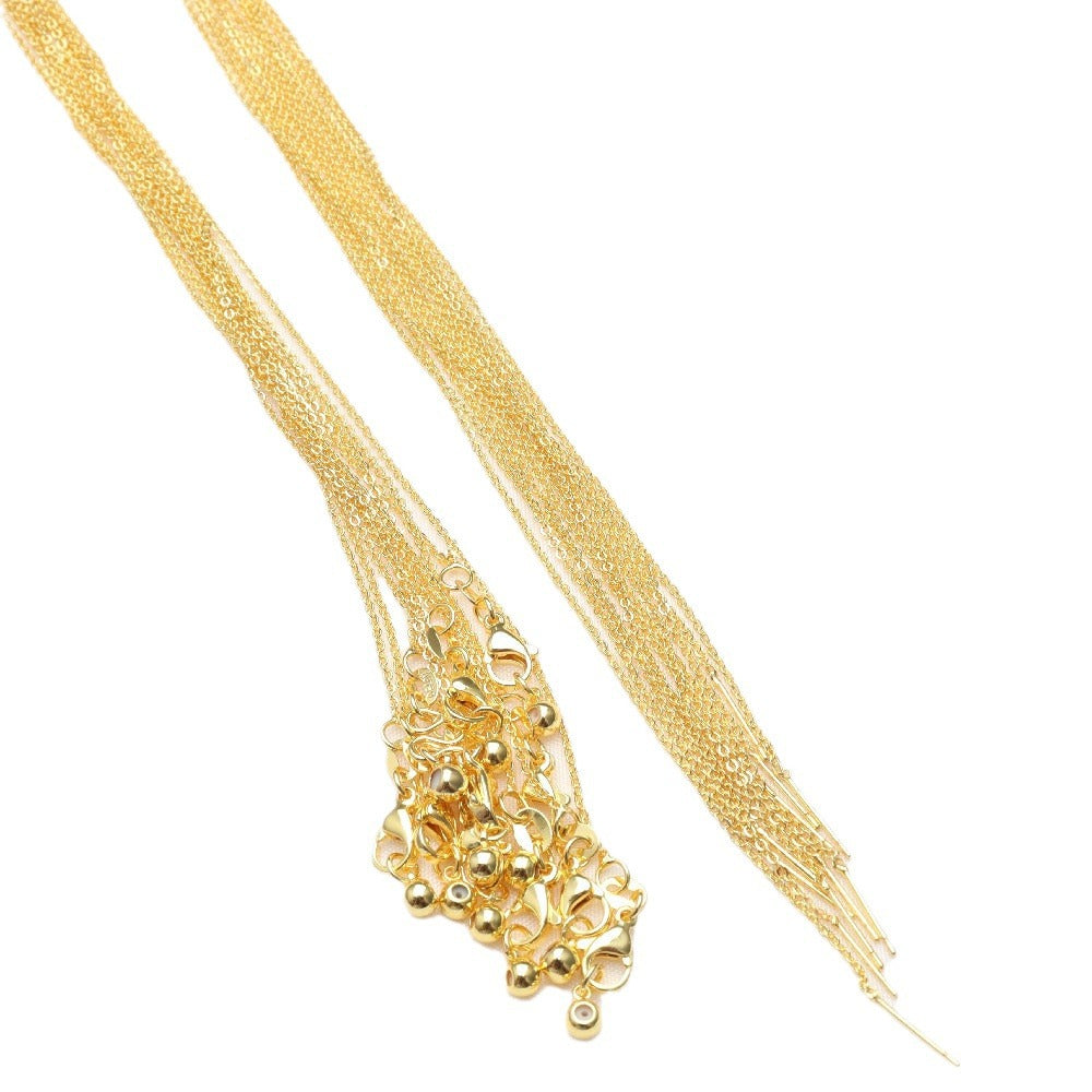 Classic Gold Link Necklace